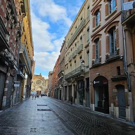 アパート Croix-baragnon T3 - Centre-ville Historique - Parking *