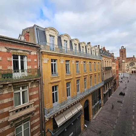 Croix-baragnon T3 - Centre-ville Historique - Parking Tuluza